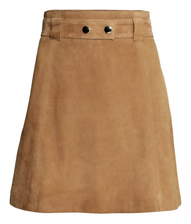 Suede Skirt by H&M, £99.99  